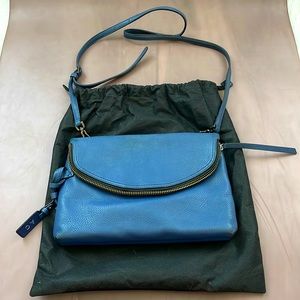 Vintage Tumi leather cross body purse